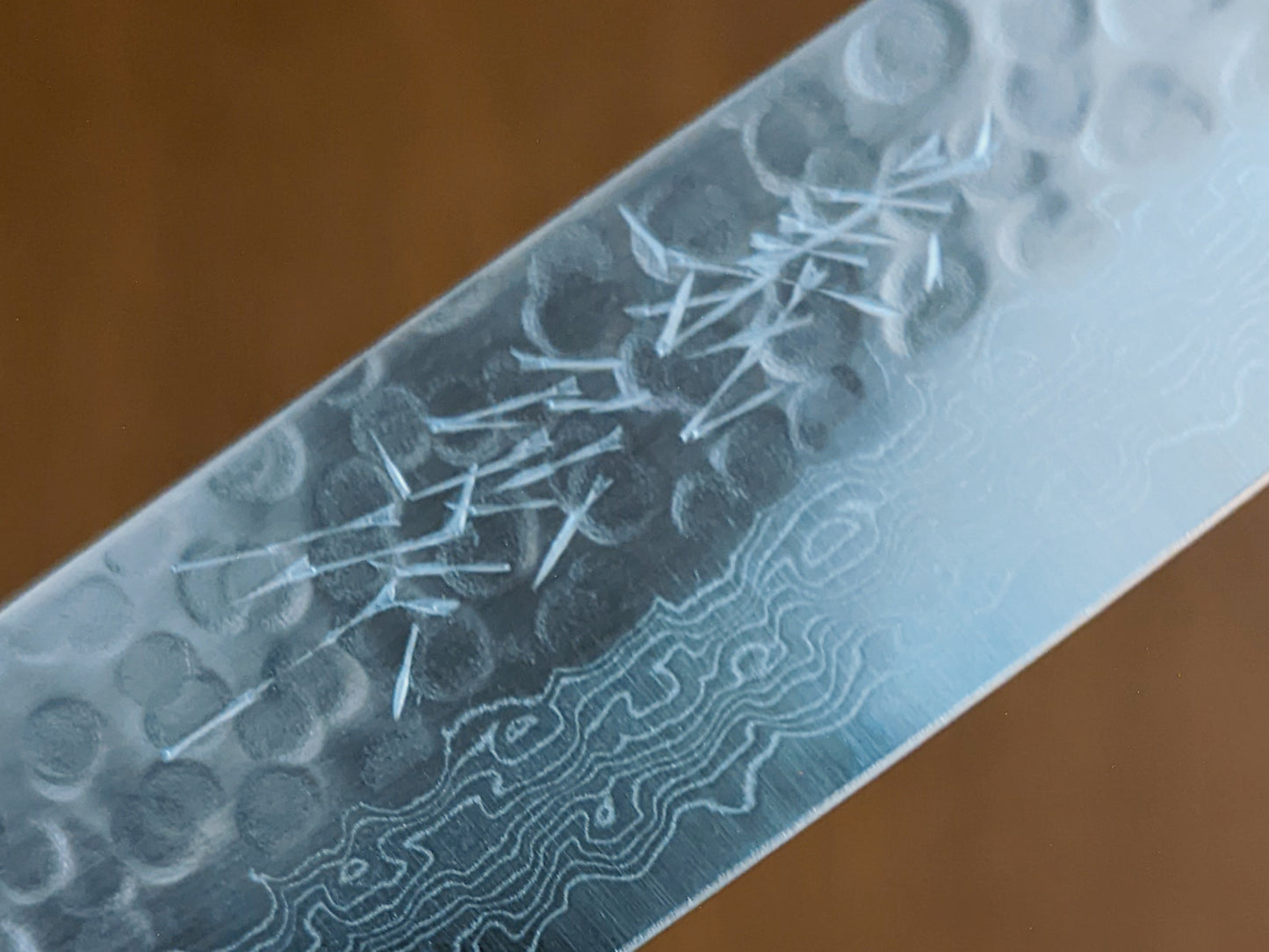 Yoshihiro VG10 gehämmerter Damascus Japanisches Petty 150 mm (5,9 Zoll)