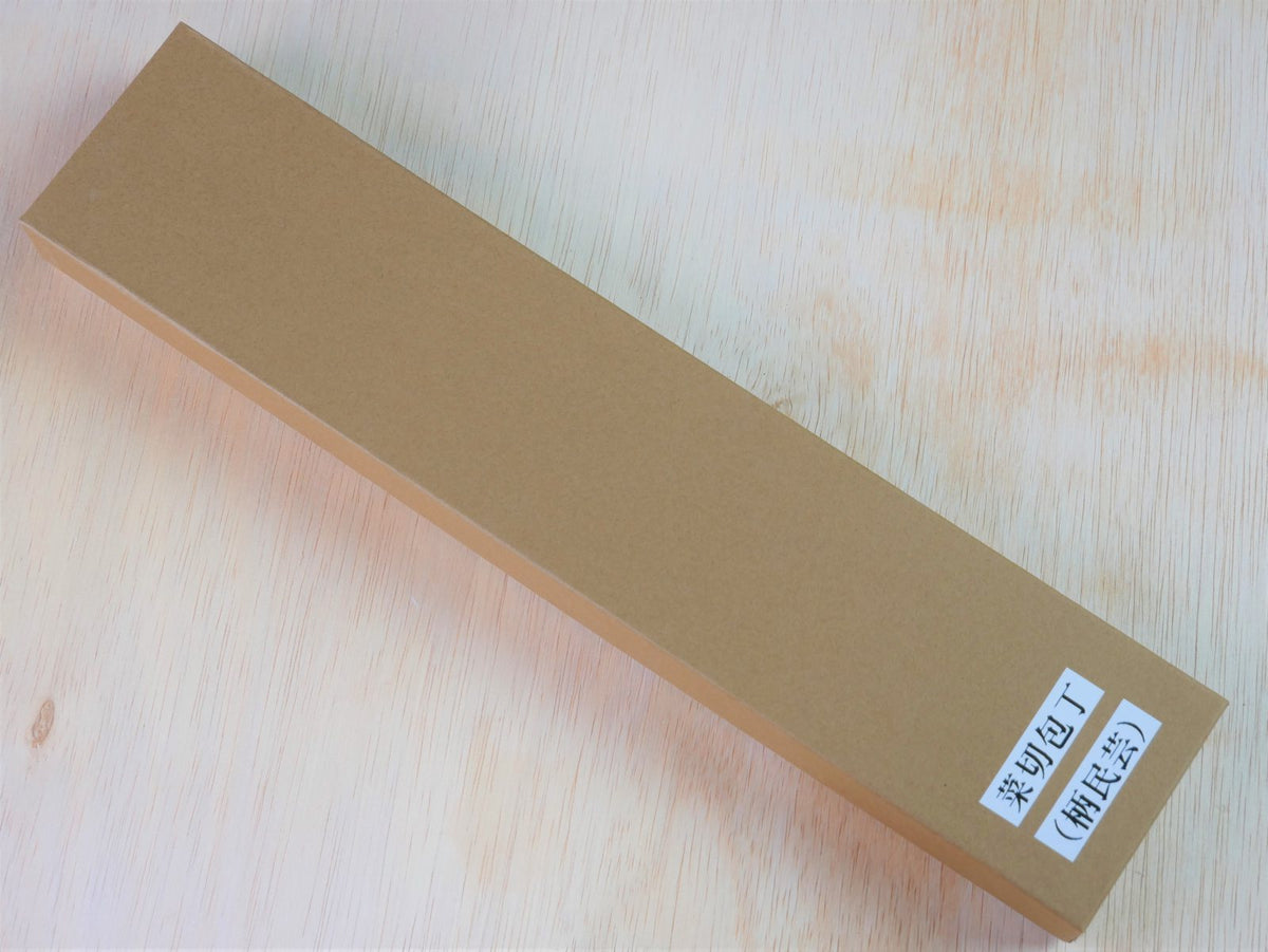 Package of Shirogami No.3 Nakiri forged by Tsutomu Takahashi