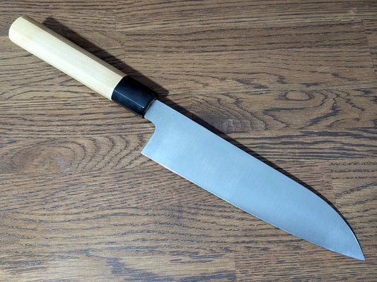 Sukenaga Yamamoto Tamahagane Santoku Medio 180mm