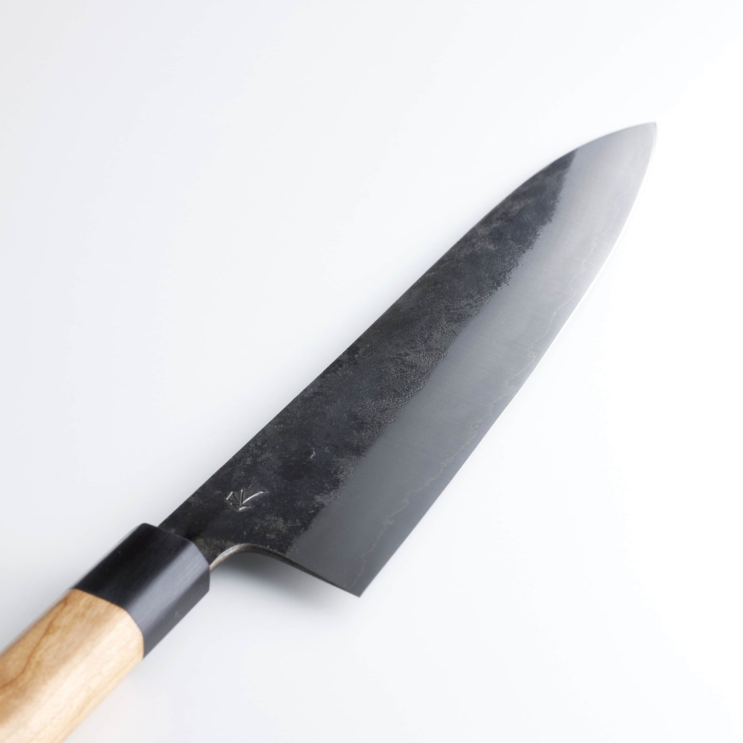 Asano Fusataro Weißstahl Nr. 1 Kurouchi Gyuto 210 mm (8,27 Zoll)