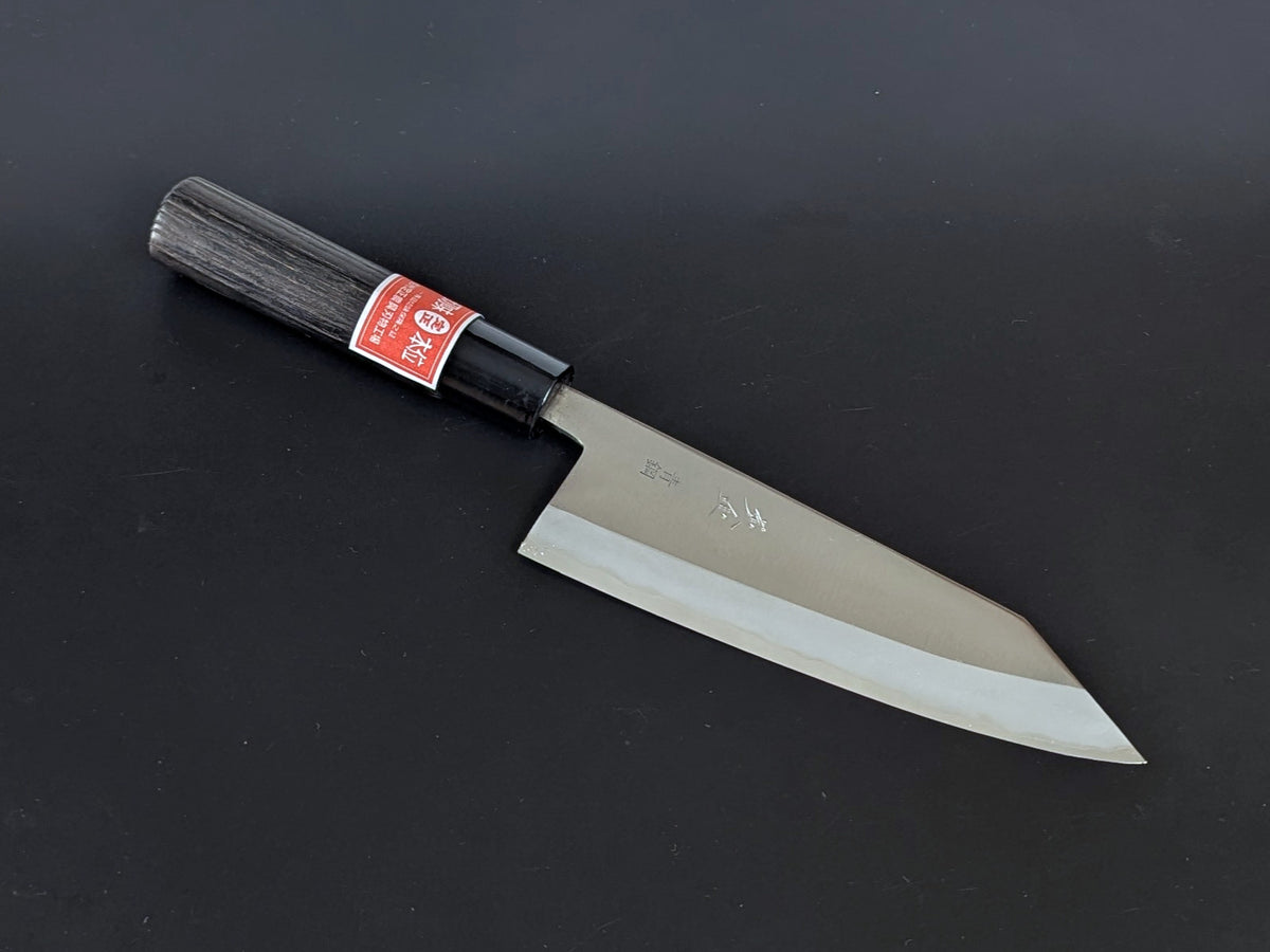 Sadamasa Stainless Clad Aogami #2 Migaki Kiritsuke Santoku 165mm