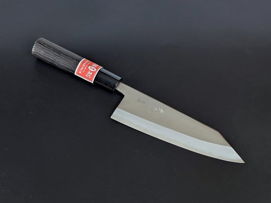 Sadamasa Stainless Clad Aogami #2 Migaki Kiritsuke Santoku 165mm