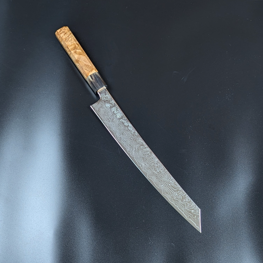 Enkyu SG2 Sujihiki 270mm Quince Burl Wood Handle
