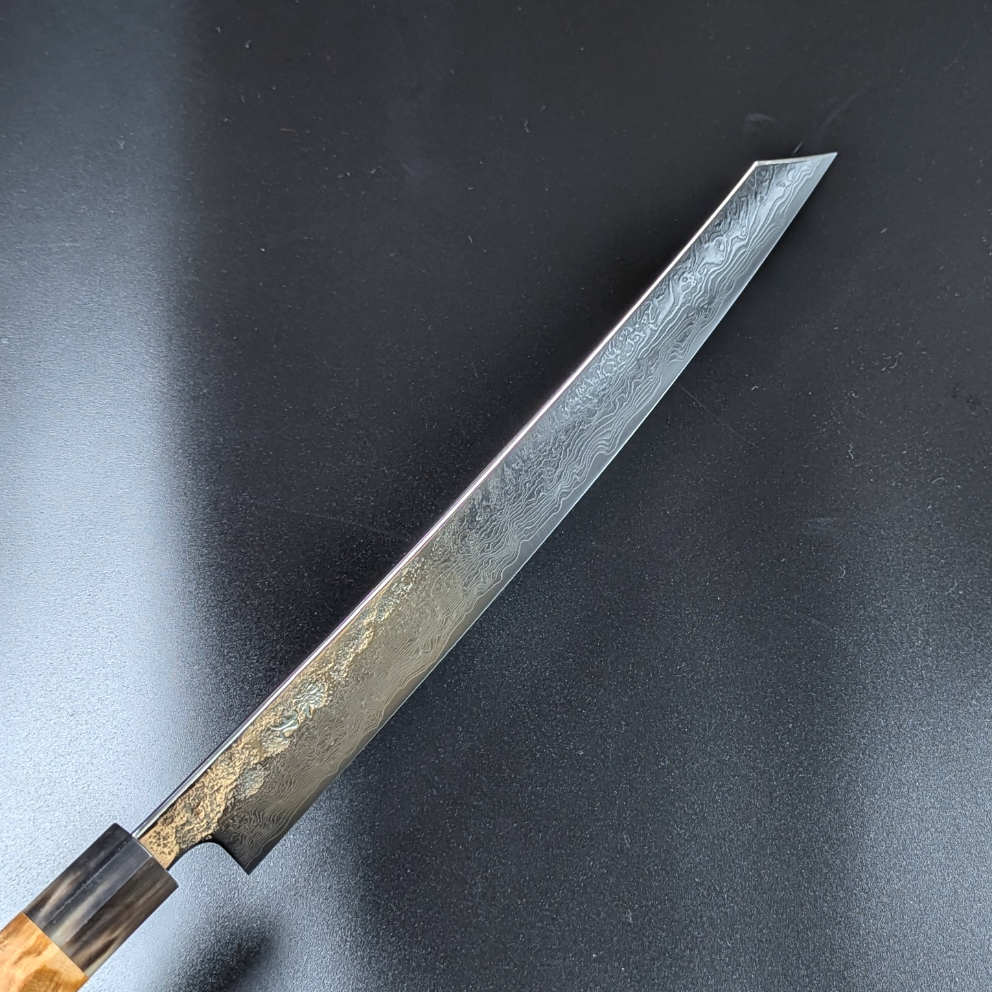 Enkyu SG2 Sujihiki 270mm Quince Burl Wood Handle