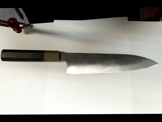 [Special Offer] Sukenaga Yamamoto Tamahagane Medium Santoku 180mm Rosewood Handle