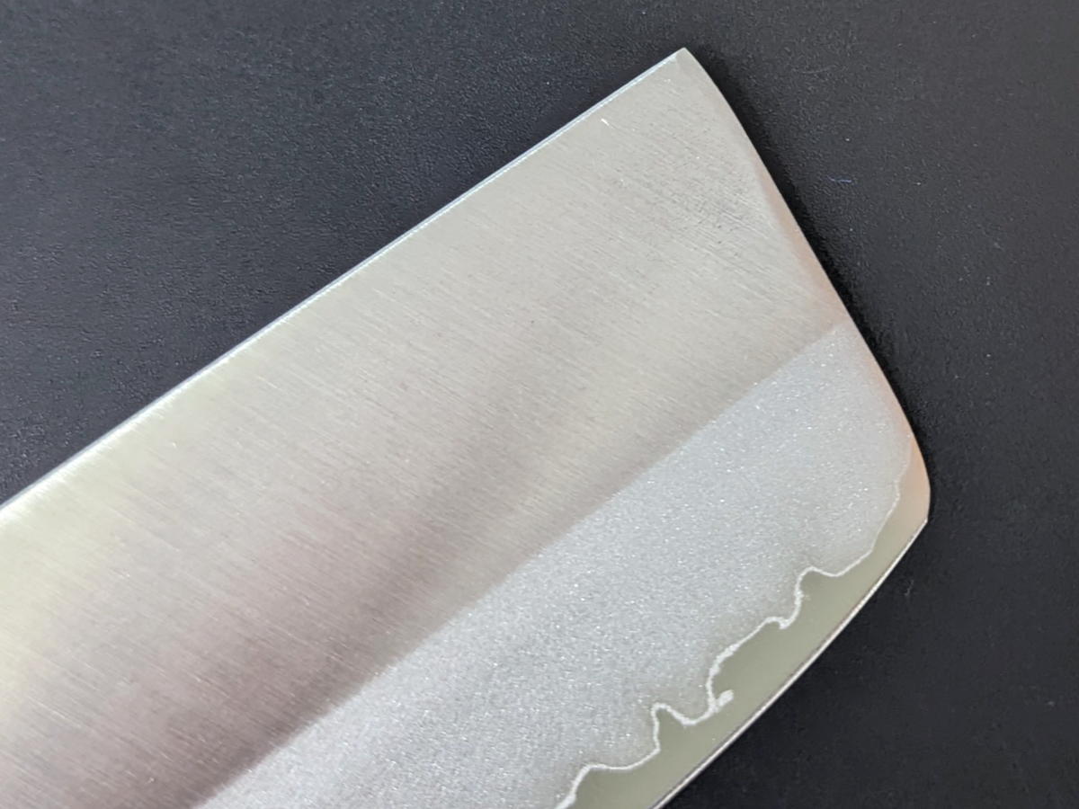 Yoshihiro VG1 Nakiri, 160 mm (6,29 Zoll), Griff aus Mahagoni-Sperrholz