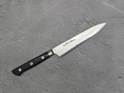 Yoshihiro VG5 Acabado con chorro de arena martillado Petty 150 mm (5,9 pulgadas)