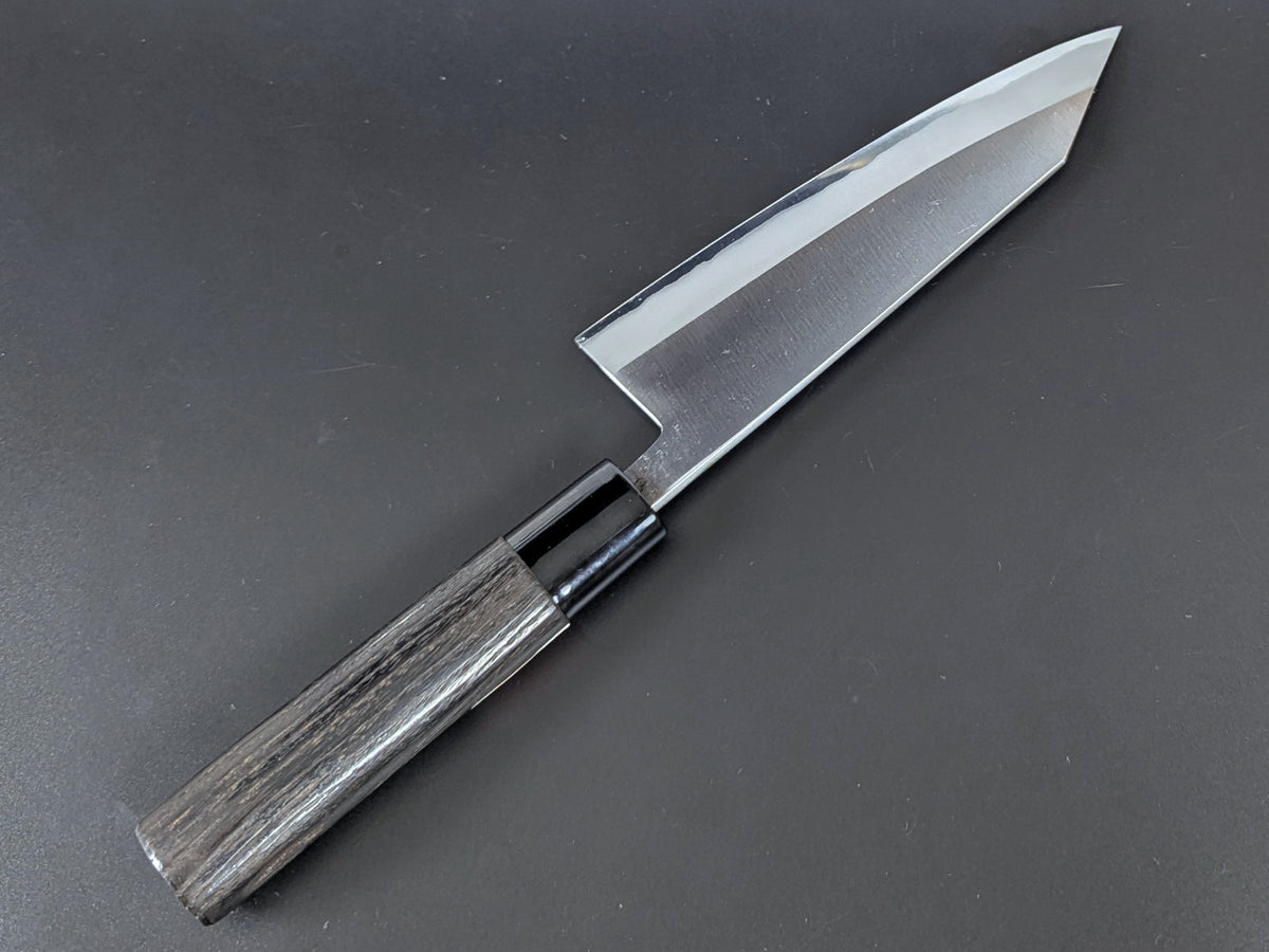 Sadamasa Stainless Clad Aogami #2 Migaki Kiritsuke Santoku 165mm