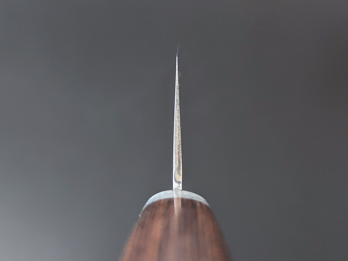Yoshihiro VG1 Nakiri, 160 mm (6,29 Zoll), Griff aus Mahagoni-Sperrholz