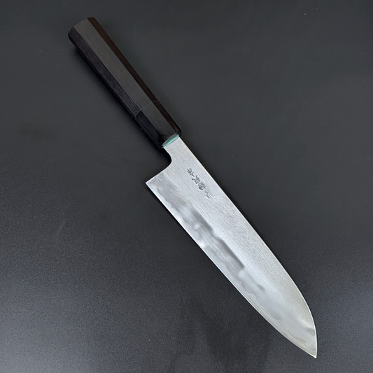 Enami Uchihamono Aogami #2 Gyuto 210mm Ebony Handle
