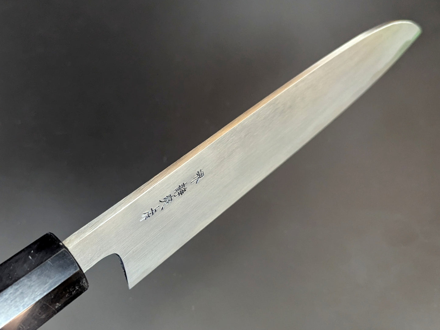 Enami Uchihamono Aogami #2 Gyuto 210mm Ebony Handle