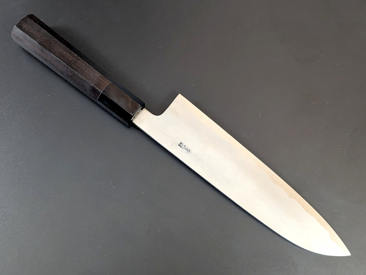 Enami Uchihamono Aogami #2 Gyuto 210mm Ebony Handle