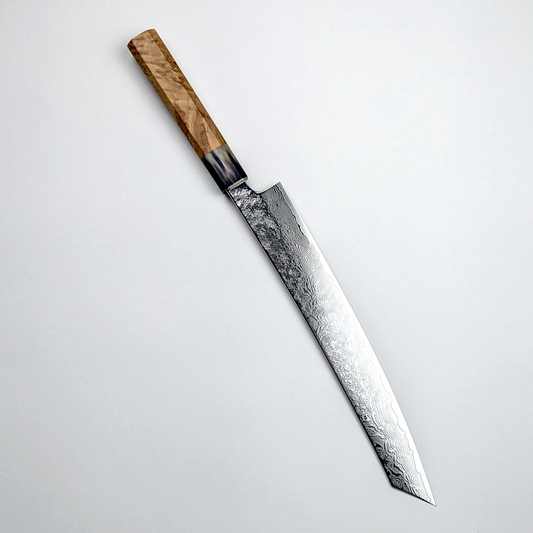 Enkyu SG2 Sujihiki 270mm Quince Burl Wood Handle