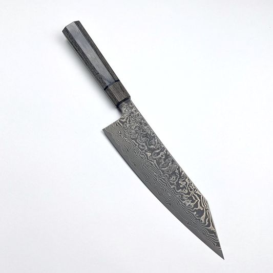 Enkyu SG2 Gray Finish Gyuto 210mm Gray Handle
