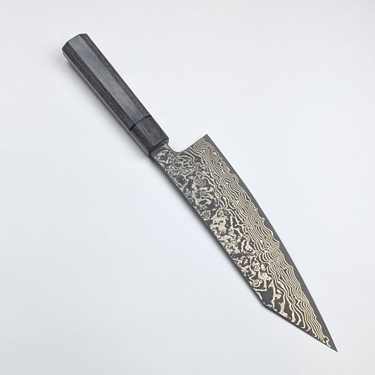Enkyu SG2 Gray Finish Gyuto 210mm Gray Handle