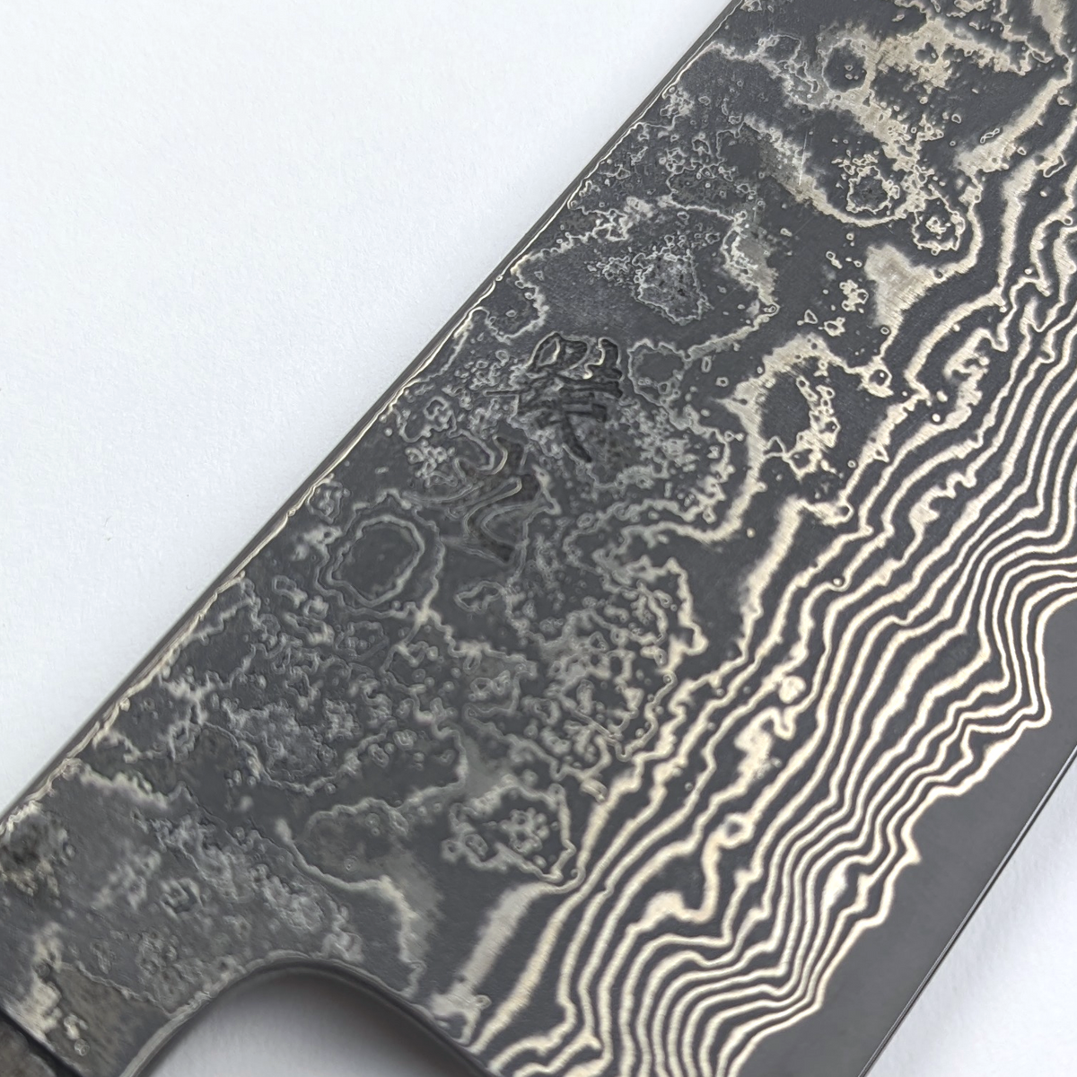 Enkyu SG2 Gray Finish Gyuto 210mm Gray Handle