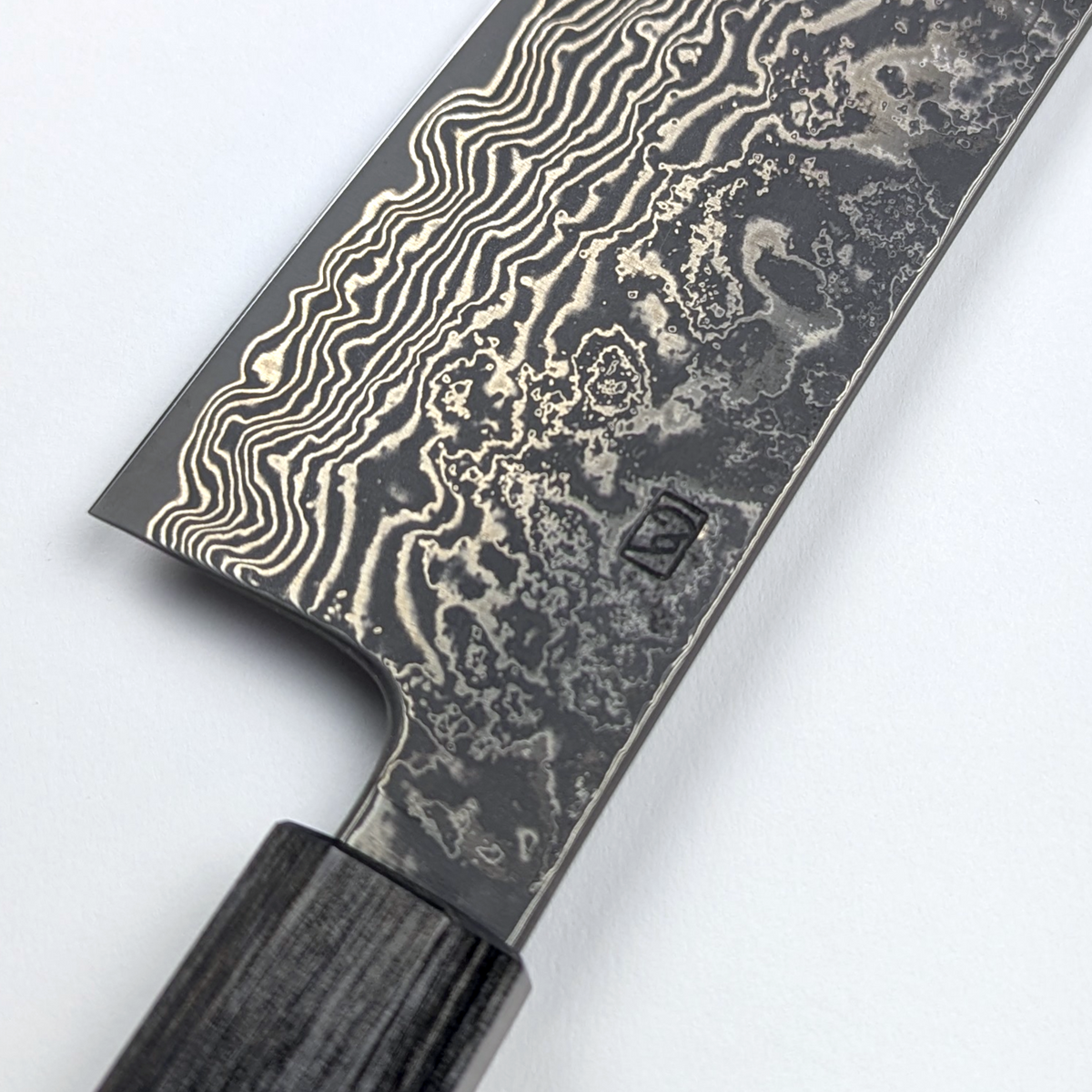 Enkyu SG2 Gray Finish Gyuto 210mm Gray Handle