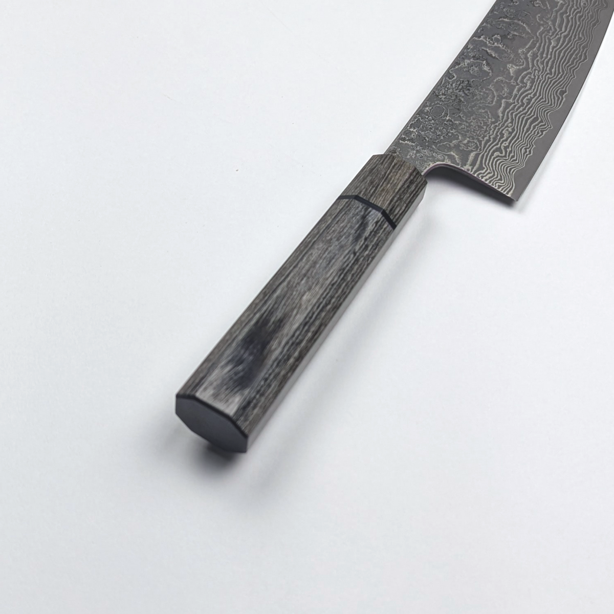 Enkyu SG2 Gray Finish Gyuto 210mm Gray Handle