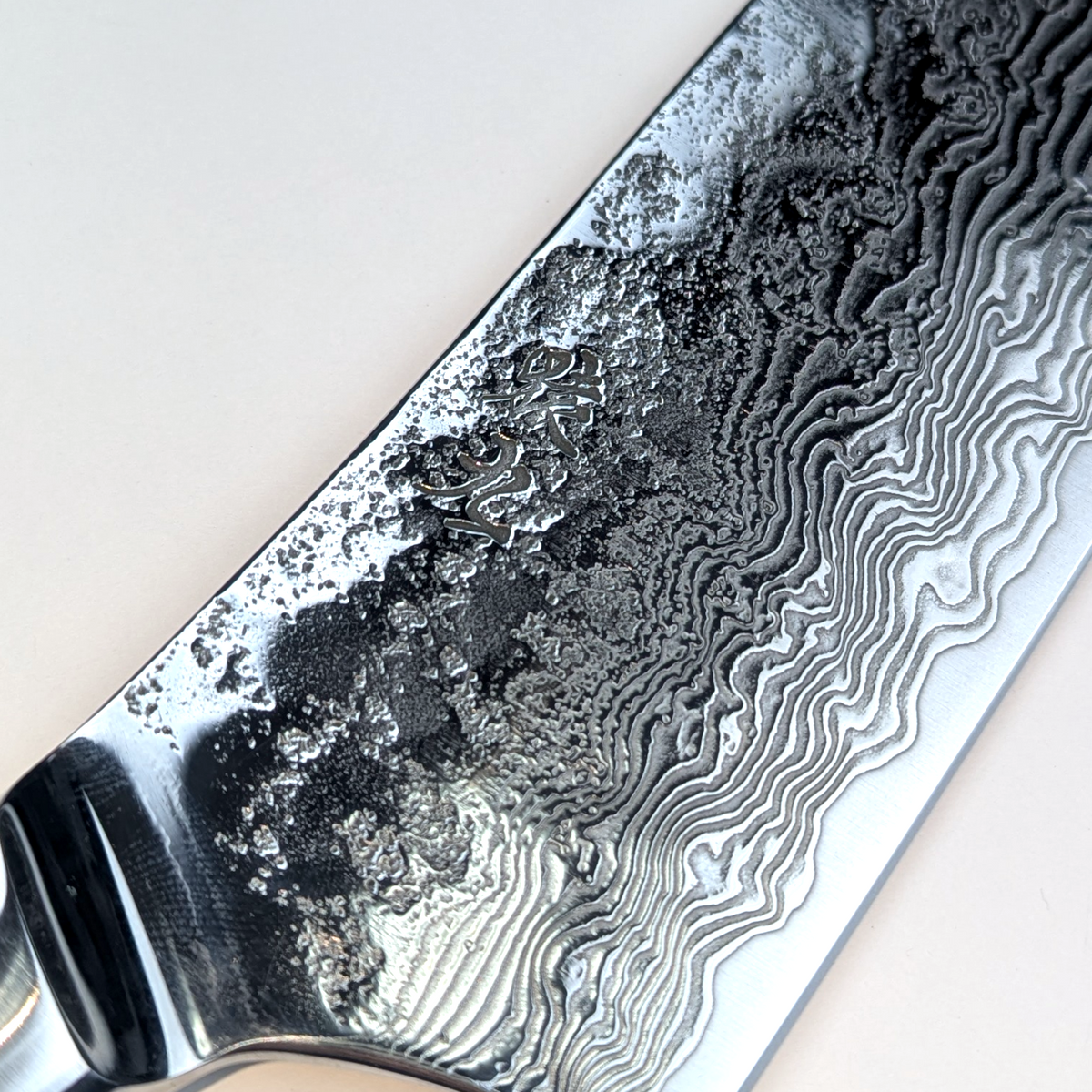 Enkyu SG2 Gyuto 210mm Quince Burl Wood Handle with Bolster