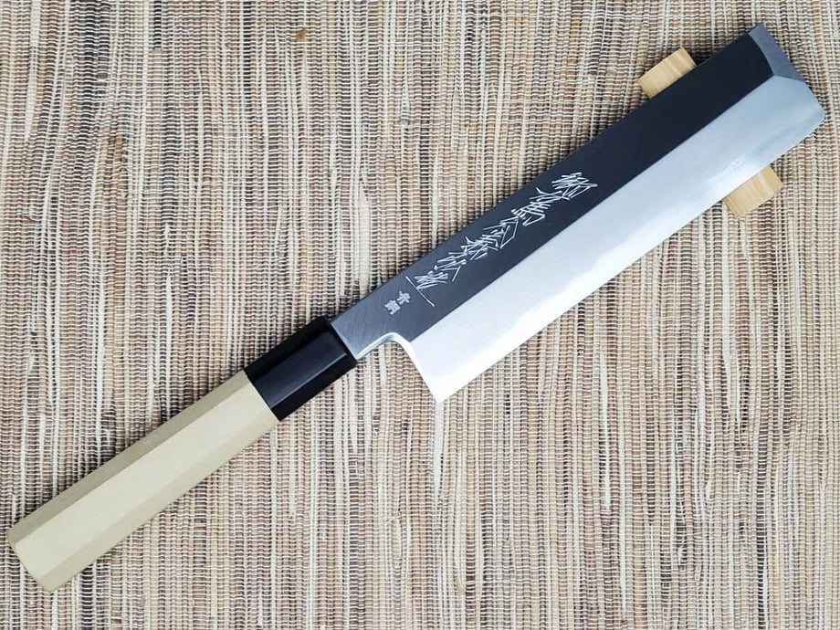 Goh Umanosuke Yoshihiro Blue Steel #2 Kasumi Nakiri 180 mm (7,08 Zoll)