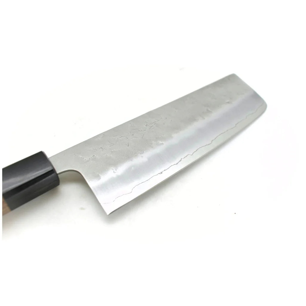 Yoshihiro Ginsan Nashiji Nakiri 165mm Walnut Handle