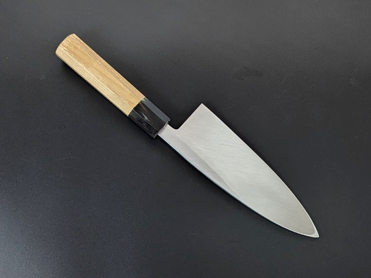 Ikeda Hamono Shirogami #2 Kasumi Deba Magnolia Handle