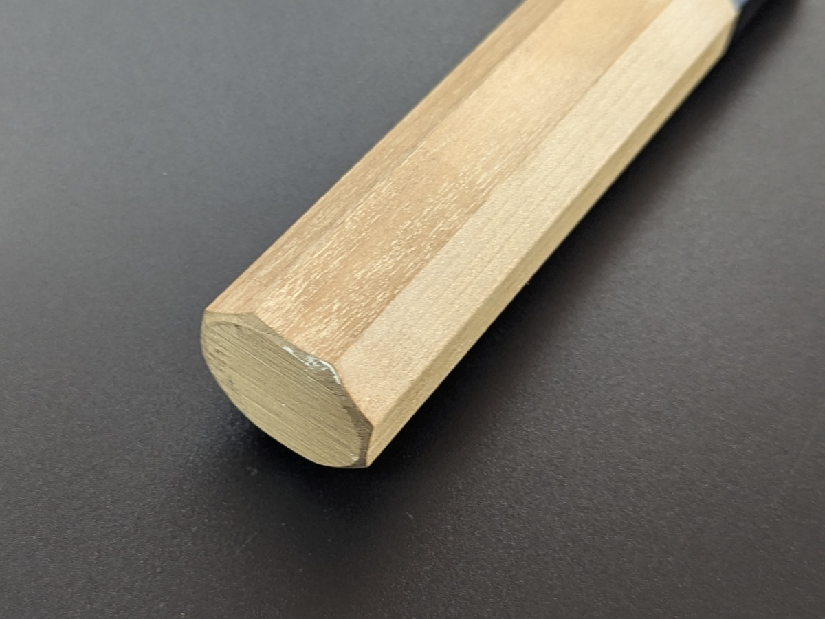 Ikeda Hamono Shirogami #2 Kasumi Deba Magnolia Handle