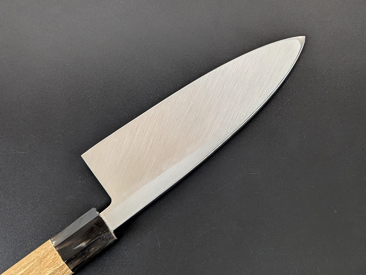 Ikeda Hamono Shirogami #2 Kasumi Deba Magnolia Handle