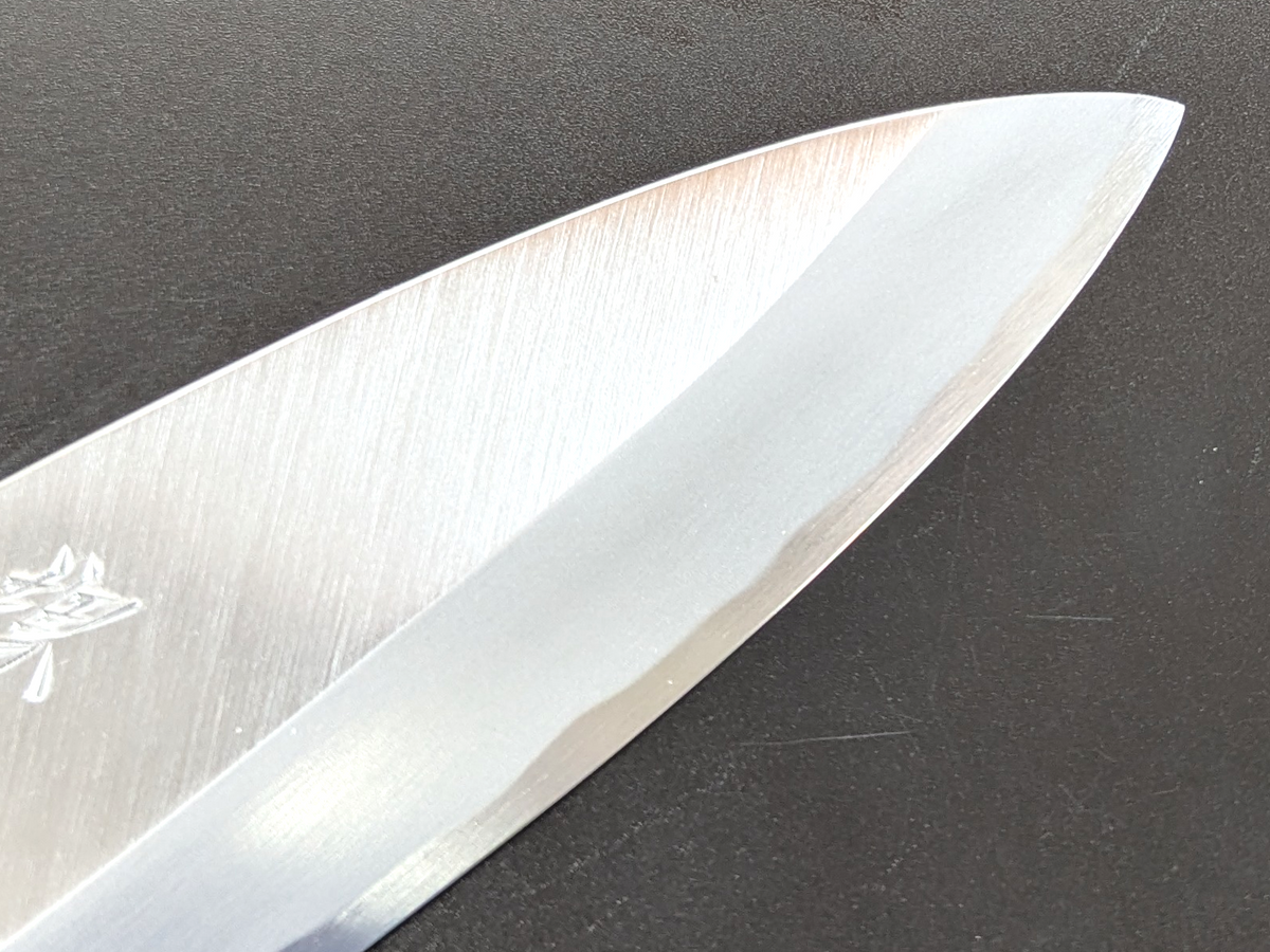 Ikeda Hamono Shirogami #2 Kasumi Deba Magnolia Handle