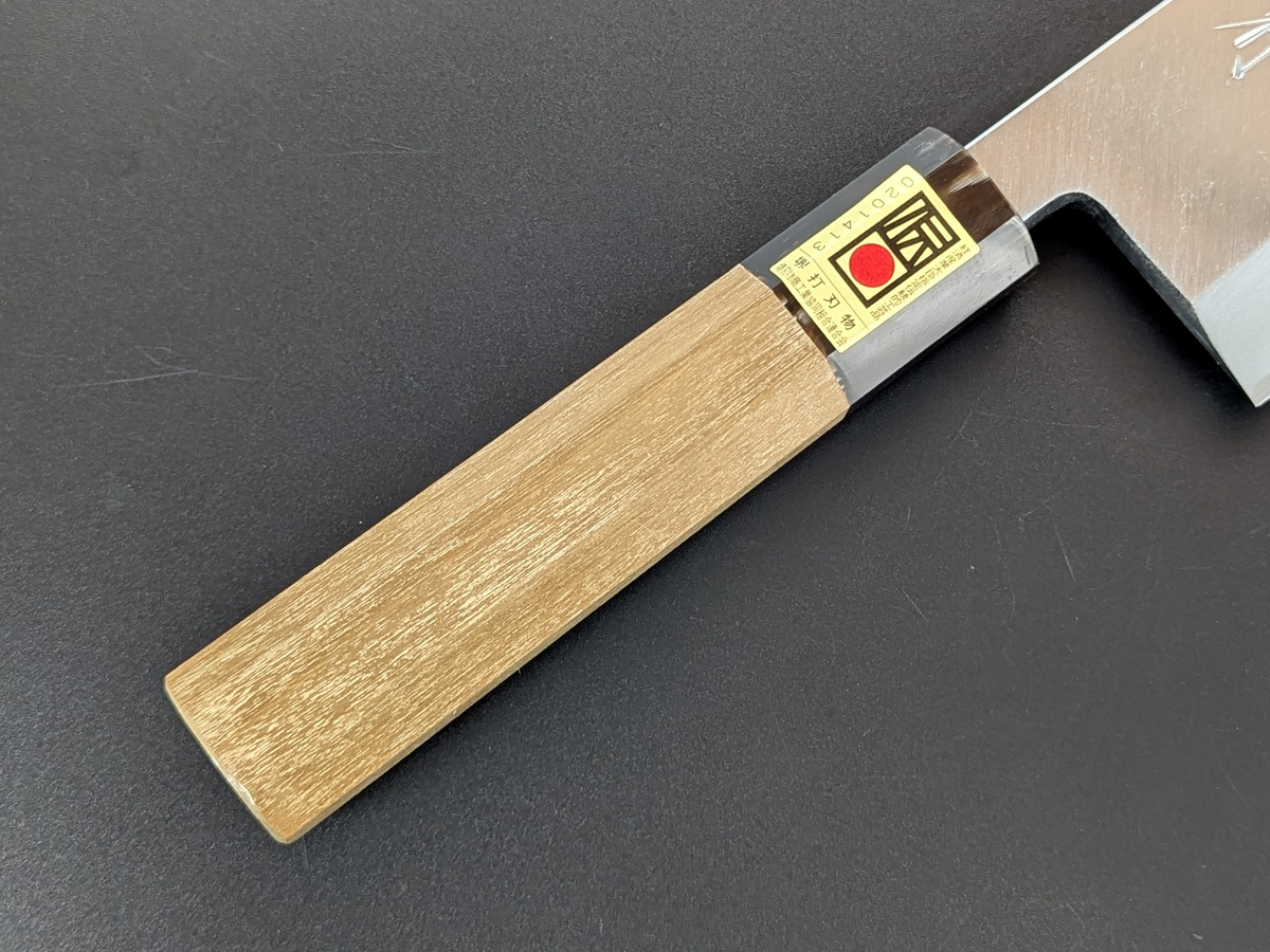 Ikeda Hamono Shirogami #2 Kasumi Deba Magnolia Handle