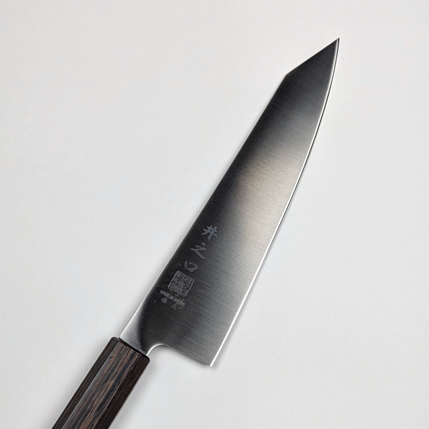 Inoguchi Ginsan Kiritsuke Gyuto 210mm Walnut Handle