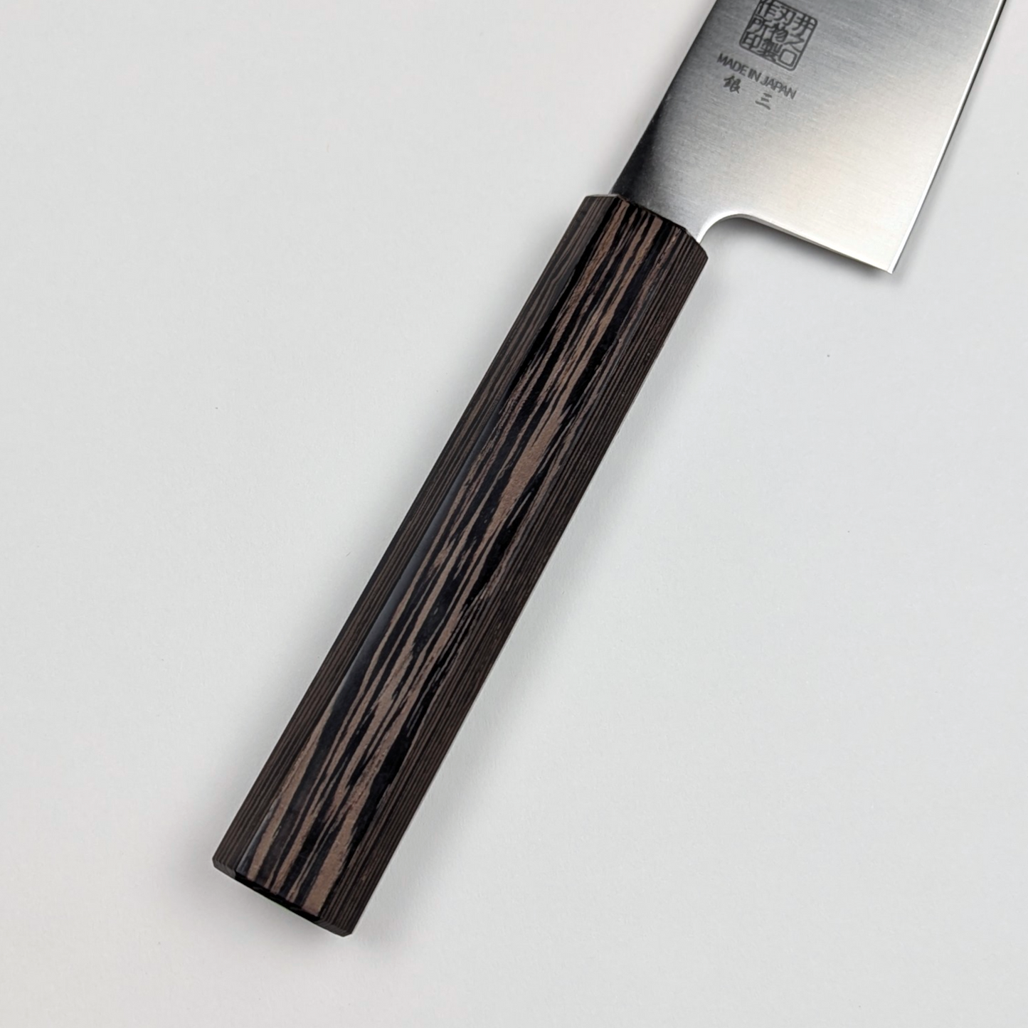 Inoguchi Ginsan Kiritsuke Gyuto 210mm Walnut Handle