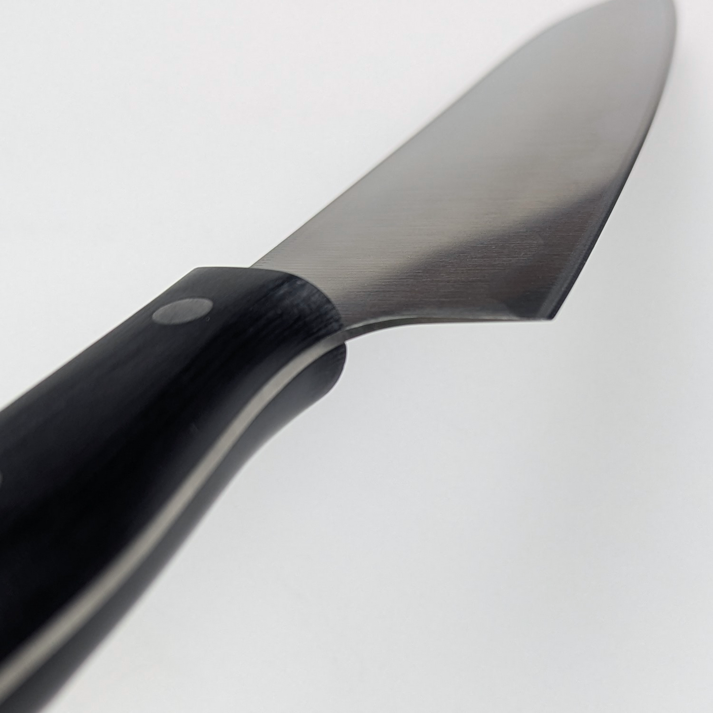 Inoguchi Ginsan Wave Gyuto Black Plywood Handle