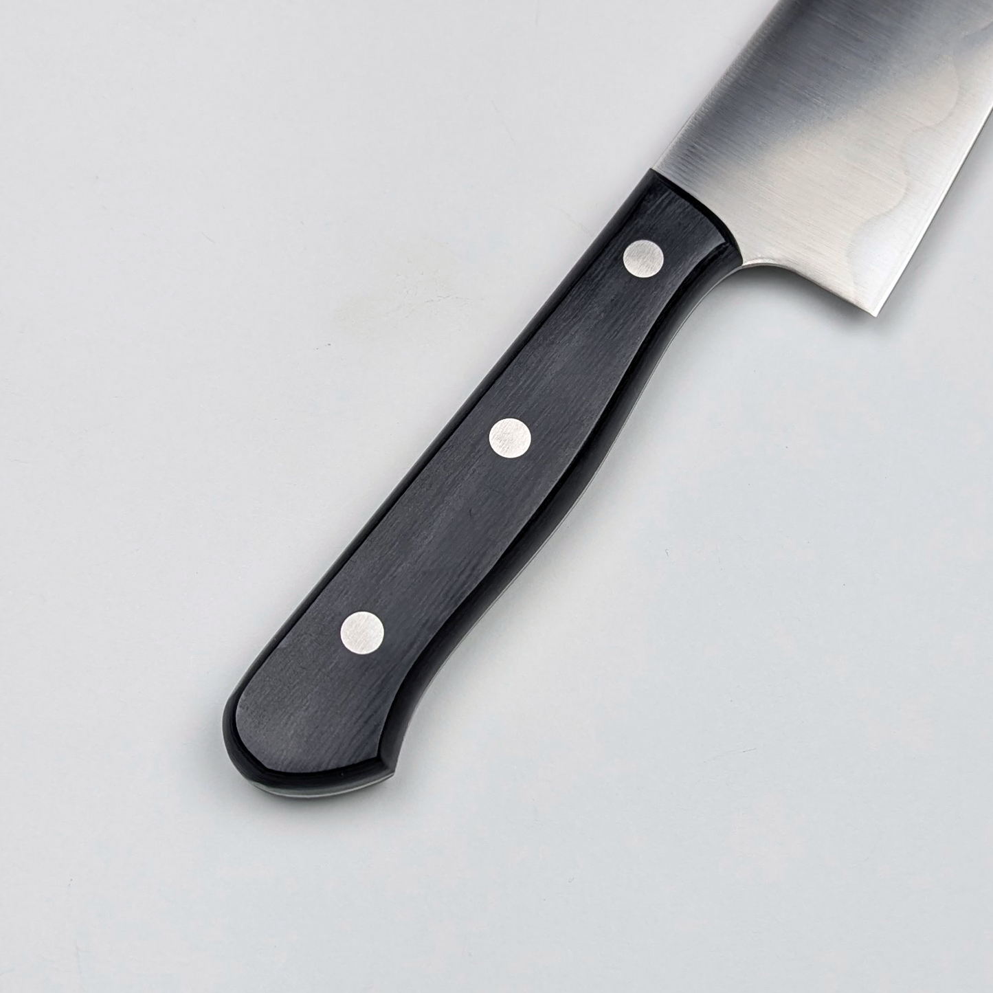 Inoguchi Ginsan Wave Gyuto Black Plywood Handle