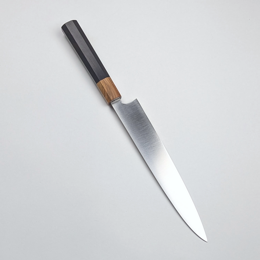 Inoguchi Ginsan Yanagiba 210mm Ebony Handle
