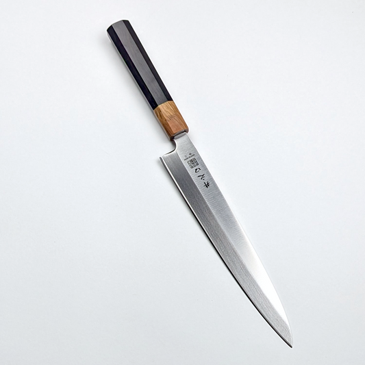Inoguchi Ginsan Yanagiba 210mm Ebony Handle
