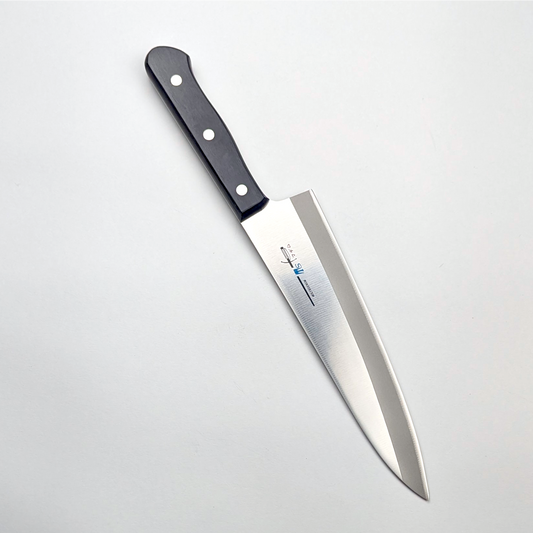 Inoguchi AUS8 Suji Gyuto 200mm Black Plywood Handle