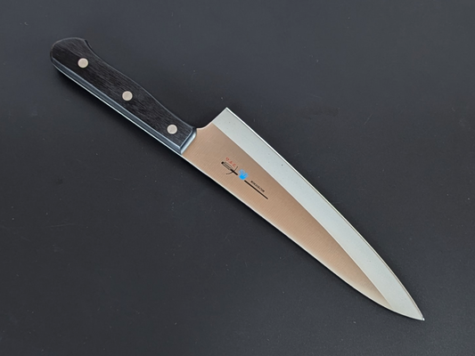 Inoguchi AUS8 Suji Gyuto 200mm Black Plywood Handle
