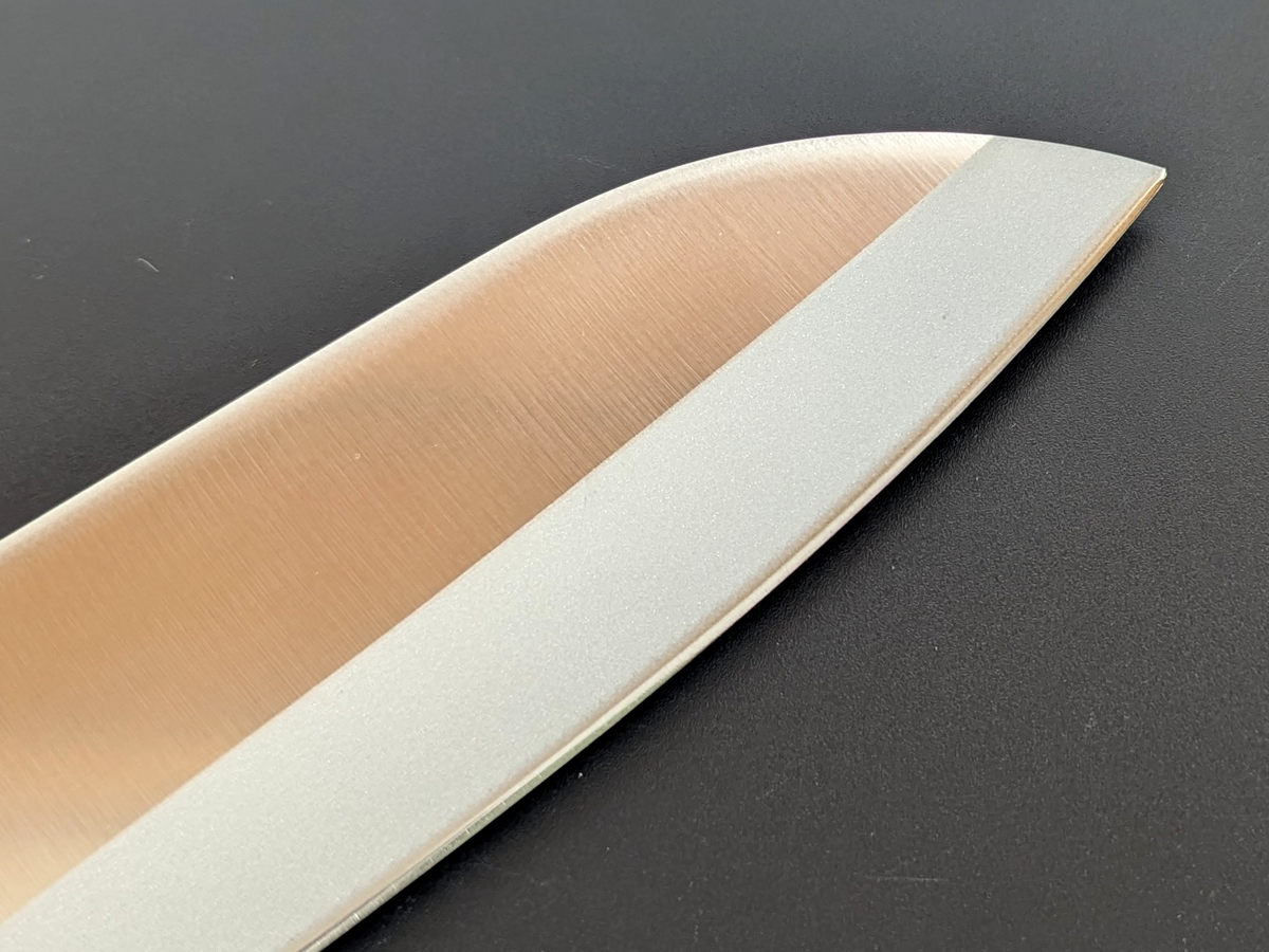 Inoguchi AUS8 Suji Santoku 170mm Black Plywood Handle