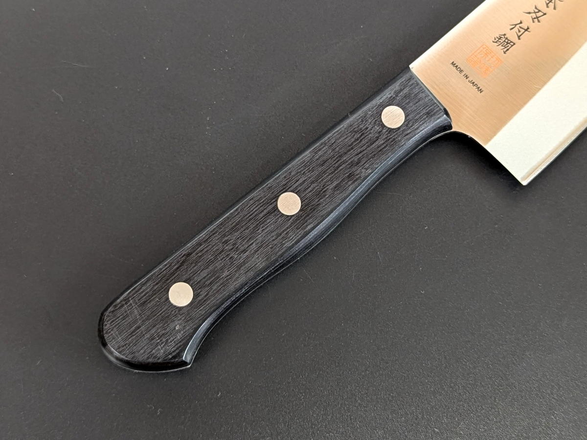 Inoguchi AUS8 Suji Santoku 170mm Black Plywood Handle