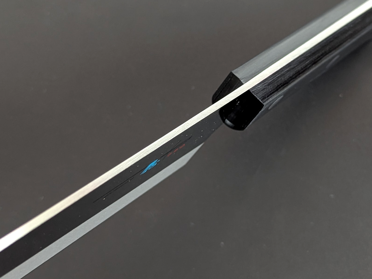 Inoguchi AUS8 Suji Santoku 170mm Black Plywood Handle
