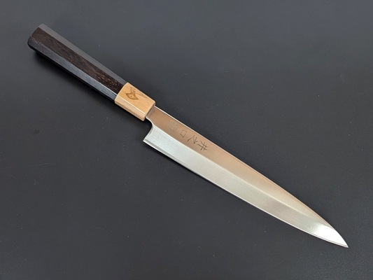 Inoguchi Ginsan Yanagiba 210mm Ebony Handle