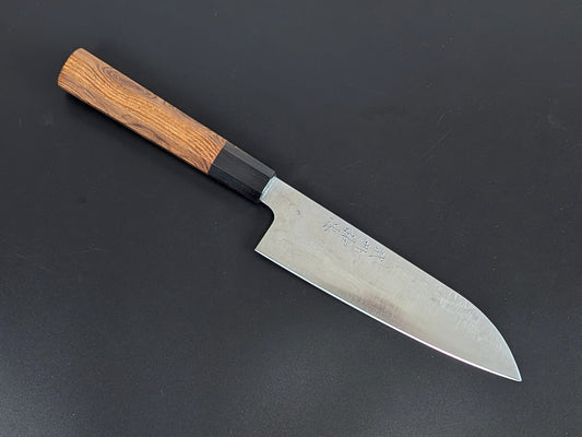 Suketada Kikuchi Tamahagane Santoku (Bunka) 170mm