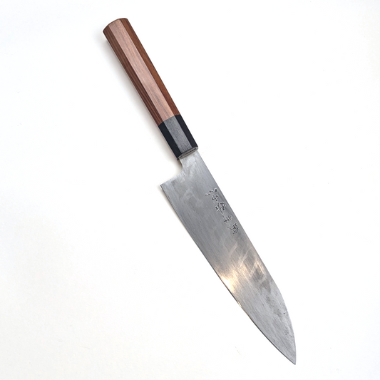 Suketada Kikuchi Tamahagane Santoku (Bunka) 180mm