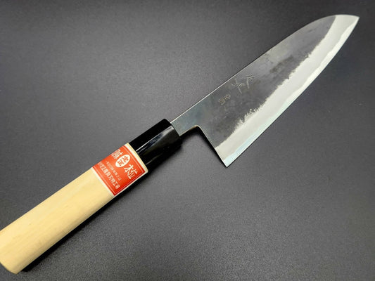 Sadamasa Aogami #2 Kurouchi Santoku 165mm (6.49in)