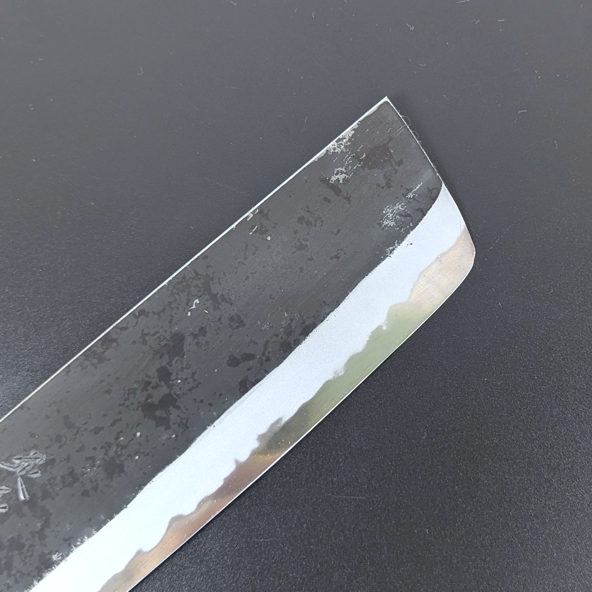 Sadamasa Aogami #2 Kurouchi Nakiri 165mm (6.49in)