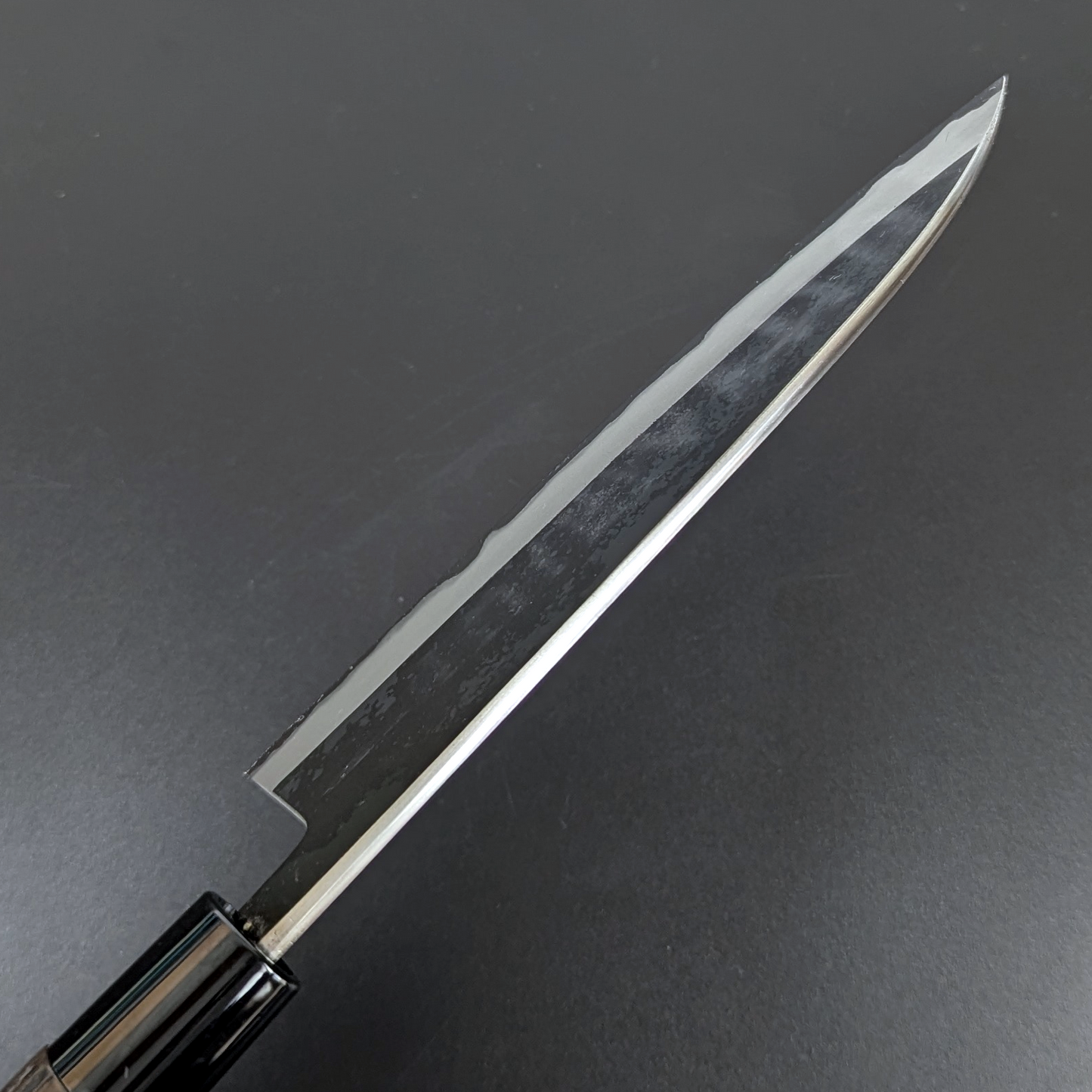 Sadamasa Stainless Clad Aogami #2 Kurouchi Santoku 165mm (6.49in)