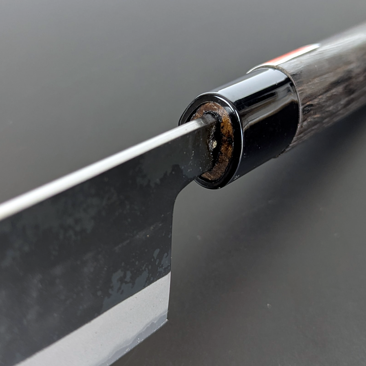 Sadamasa Stainless Clad Aogami #2 Kurouchi Santoku 165mm (6.49in)