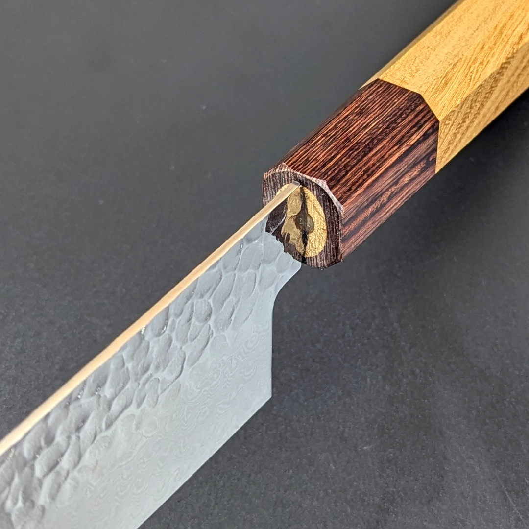 Sakai Takayuki VG10 Tsuchime Damascus Gyuto, Zelkova Handle