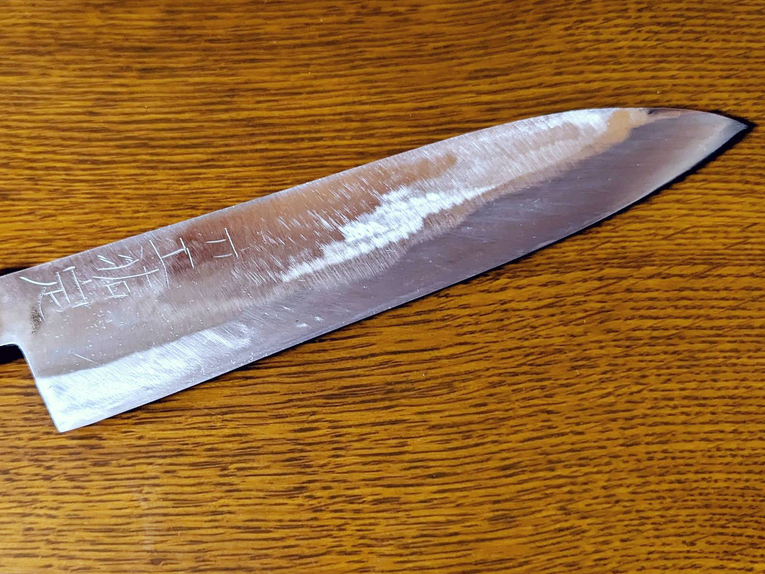 Sukesada Sukesada Ueda Tamahagane Santoku (Bunka) Large 180mm – Ichie Hamono